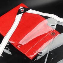 투명천막 몽골천막 천막 코스트코 이동식 조립식 그늘막 99.9 투명 pvc 타포린 텐트 커버 창 발코니 방풍 방수 울타리 그물 방수 천 정원 투명 방수포, 0.7m x 5m