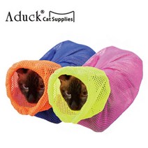 [더 케이 펫]고양이 다용도 목욕망 (색상랜덤), 단일속성