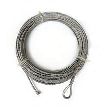 윈치 와이어 호이스트 윈찌 윈지 와이어슬링 락킹 납봉 가공제작, 스텐 윈치와이어(7X19)4.8mmX30M