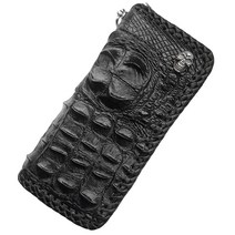 바이크리스트 W59 수제 악어 등가죽 지갑 천연 악어가죽 장지갑 남자지갑