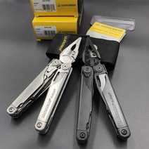 레더맨 멀티툴 Leatherman 기능툴 WAVE 서지, 은색 나일론 슬리브
