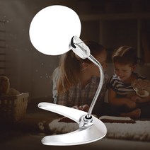[당일발송/건전지증정] 고휘도 LED 스탠드 확대경 돋보기 현미경 루페 LOUPE 자바라 후렉시블 플렉시블, 1개