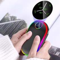 머레이 레인보우 LED 무지개 손난로 보조배터리 C-310, 색상:C310 [레드]