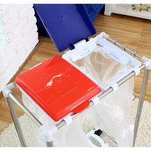 심플스텐 가정용분리수거함 2칸세트 재활용분리수거함 플라스틱분리수거, 단품