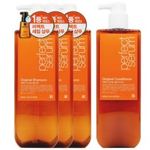 미쟝센 퍼펙트세럼 오리지널 헤어 샴푸 680ml 3p + 컨디셔너 680ml 세트, 1세트