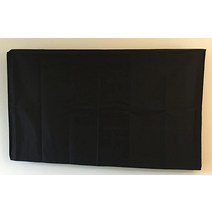 COMPBIND 46인치 평면 스크린 TV 야외 방수 블랙 커버 LCD 및 플라즈마 TV에 이상적 너비 1025cm x 높이 102cm 645cm