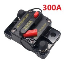 50A 60A 80A 100A 150A 200A 250A 300A Amp 자동차 자동 오디오 해양 보트 DC 회로 차단기 12V/24V/48V, [04] 100A, 04 100A