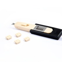[스마트키퍼] Mini USB-B 포트락 4| USB포트 잠금장치 | Mini-B 포트보안 | USB보안 | Mini USB, Mini USB-B 포트락 4개 + 미니용 키 1개, 베이지(BG)