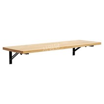 벽선반 지지대 접이식 원터치 책상 벽부착선반 거치대, S.길이200폭35cm