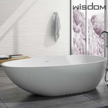 [위즈덤]액상아크릴 프리스탠딩 욕조 WD65140 (1600mm), 단품