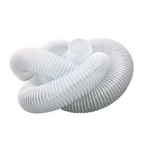 PVC 주름관 덕트 닥트호스 자바라 배기 파이프 와이어, 내경 60mmX10미터두께 0.8mm