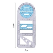 라운드 센터 투명 아크릴 파인더 크리에이티브 선반 작업 나침반 원형 게이지 가공 도구 목재 터닝 드로잉, CHINA, 7x20cm 3, 07 7x20cm