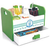 올드림 우드애니티 서랍커피정리함 TB603G, 단품, 단품