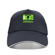 노바 스코시아 외계인 사냥 허가 야구 모자 야구 모자 무료 스티커 캐나다 ufo ns, 02 02 Navy blue