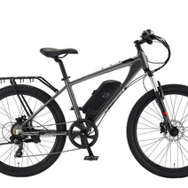 2023 스마트 전기자전거 이볼트 스포츠 26인치 PAS/스로틀겸용 36V 350W 10.4AH MTB자전거, 무료조립+무료배송+사은품, 스모키그레이