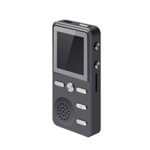 MP3 플레이어 휴대용 jinserta metal 8gb player lossless hifi sport music multifunction fm clock recorder, 4기가, 검은색