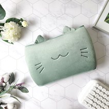 어반 충전식 온수 찜질팩 귀여운 캐릭터 찜질기 고양이 UEP-WP05 UEP-WP06 UEP-WP07, UEP-WP05 그린