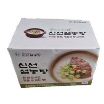 신선설농탕 설농탕 650g x 4입, 아이스박스 포장