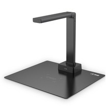 북스캔 13MP OCR 문서 카메라 자동 책 스캐너 A4 휴대용, 01 Black_01 미국