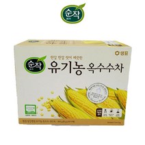 일루몬트 샘표 순작 유기농 옥수수차 보리차 국내산 원료, 30T_1개