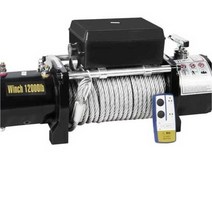 전동 윈치 크레인 차량 구조 호이스트 트럭 리프트, 3000lbs 12v