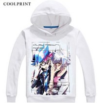 [해외] KOUGAMI RYOUKEN VARIS MENS 후드 YUGIOH VRAINS 드래곤 방화벽 FAIYA WOURU 운동복 STREETWEAR ANIME HOODIE LON, 카키색 L