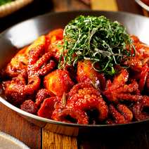 [쭈꾸미사령부] 양념쭈꾸미볶음 350g 3개세트, 매운맛 350g x 3팩