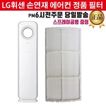 LG전자 휘센 손연재 스탠드 에어컨 정품 교체 필터 헤파 초미세먼지 (즐라이프공병 증정), 1개