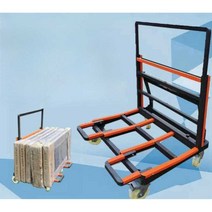 이동식 접이식 유리 운반대 대리석 샷시 구르마 석재운송, E