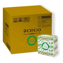 네피아 네피 eco 티슈 400장(200조)×60상자(5상자×12팩)[케이스품]