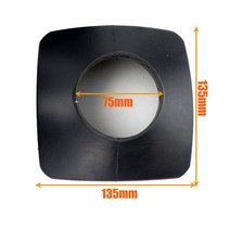 베바스토 히터용 공기 디젤 주차 히터 부품용 42mm/60mm/75mm 배출구 환기 커버 덕트 파이프 클립, [09] 75mm Cover