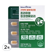 [2개]네이처그랜드 징코 은행잎 추출물 30정