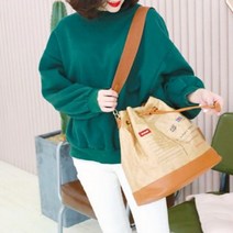 복조리백 버킷백 아메카지룩 여행 가방 넓은 수납공간