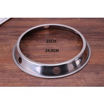 오븐렉 전자레인지 선반 스메그 우녹스 지에라 우드랙 수납형 Universal wok 팬 support rack stand wok ringround bottom wok rack, 28