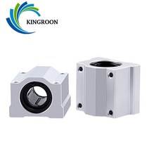킹룬 KINGROON-선형 모션 볼 베어링 슬라이드 블록 부싱 2 개 SCS8UU SC10UU SCS12UU SCS16UU 선형 샤프트 CNC 3D 프린터 부품, [01] SCS6UU