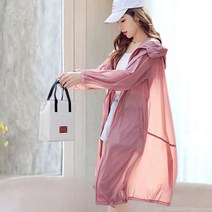 라오농 자외선차단 롱 후드 바람막이 오버핏 햇빛차단 점퍼 +JYY05X