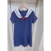 R2221O616 레노마키즈 아동여아 스칼럽 마린원피스.초등주니어원피스