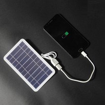 태양열패널 태양열충전기 태양열발전기5v 400ma solar panel 2w high, 5-없음