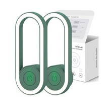 지네 퇴치기 포충망 전자 모기채 모기 개 개 초음파 구충제 수면 야간 조명 전자 모기 구충제 마우스 거미 바퀴벌레 살충제 곤충, 2팩 그린, 에게