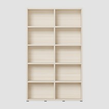 한샘 샘와이드 책장 5단 120cm 시공 (컬러 택1), 라이트메이플(C)