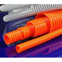 산업 송x배수용 투명 일반나선호스 38mm 50M 전선보호 내약품성, 1개