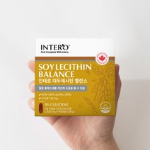 인테로 대두레시틴 밸런스 1200mg x 90캡슐, 2개
