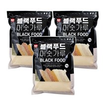 고려 블랙푸드 미숫가루 1KG, 3개