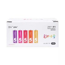 10 개몫 xiaomi zi7 zi5 aaa lkaline 배터리 레인보우 일회용 배터리 키트 카메라 마우스 키보드 컨트롤러 자동차 장난감, zi5 aa 40pcs