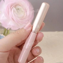 립 브러쉬 립스틱 라운드 팁 블렌드 컨실러 캐리 라인 컨투어링 펜슬 은폐용 특수 메이크업, 인조 섬유, 미니 핑크 립 브러쉬(뚜껑 포함)