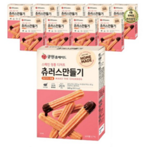 라이브잇 큐원 홈메이드 츄러스만들기, 240g, 80개