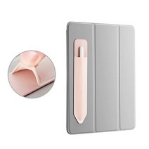 터치펜 듀얼 태블릿 호환 연필 케이스 애플 2 1 스틱 홀더 iPad 커버 접착제 태블릿 터치 펜 파우치 가방, 03 pink case