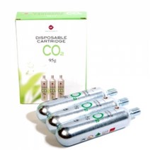 [일급수] UP CO2 미니 고압 봄베 95g [1개] /수족관 용품 수초 이탄 이산화탄소 수중식물 당일배송