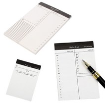 투두리스트 시간 데일리 플래너 타임 트래커 테이블 타임스케줄러, 3. (체크형)