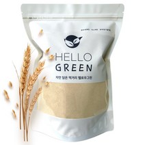 헬로우그린 국내산 볶은 미강 가루 1kg(팩) 고운 쌀겨가루, 1kg(팩) 1개